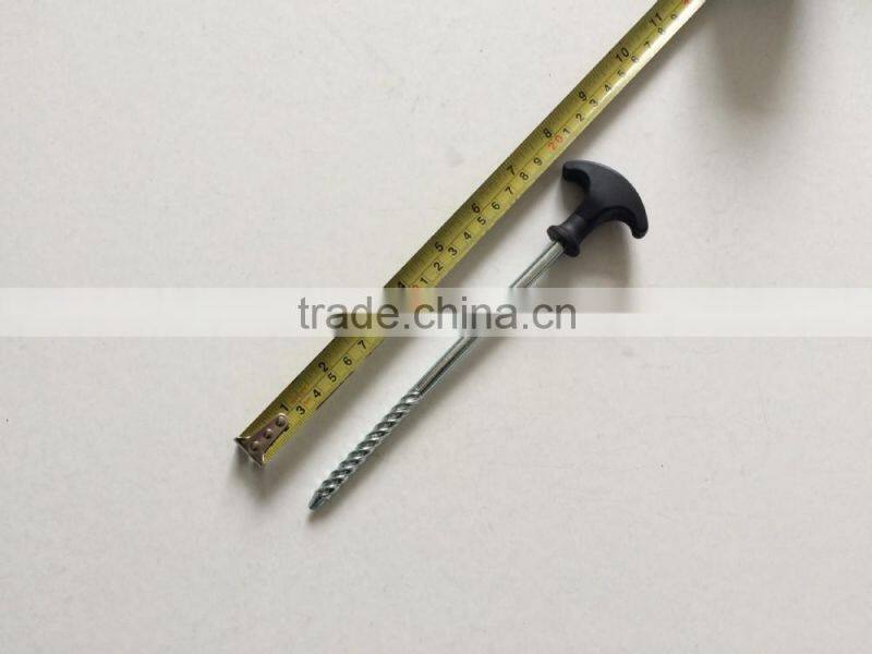 56709# 20cm (8") Bivvy Steel Tent Peg