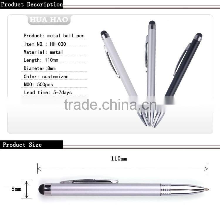 New style funny stylus pen for I Pad promotional metal funny pen with high quality
