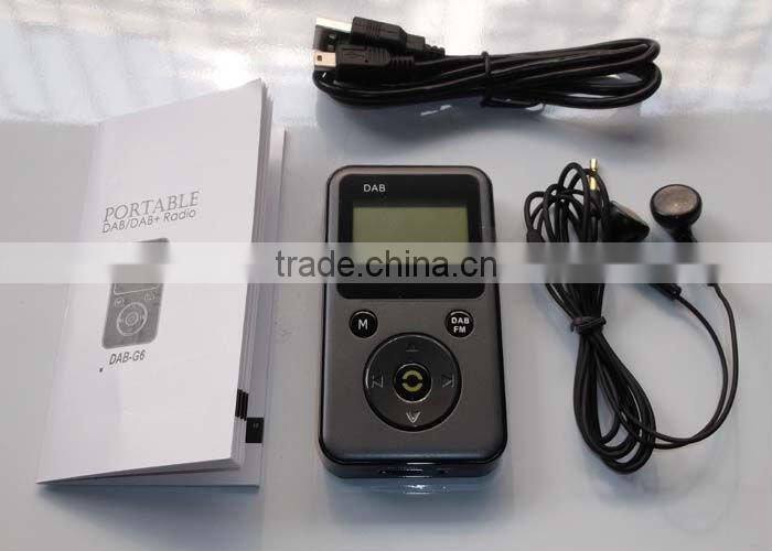 Portable DAB and DAB+ Digital Radio with MP3 Radio