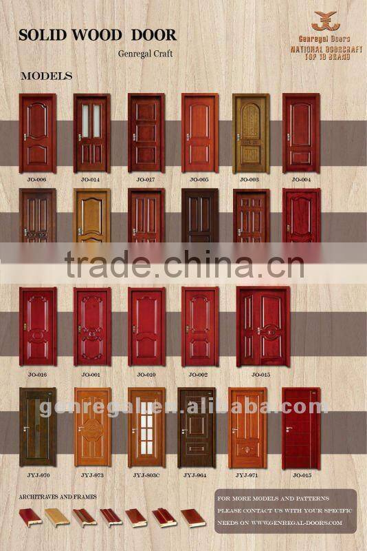 Natural Painting Wooden Doors