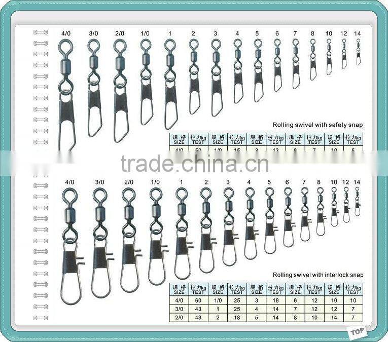 Chinese Fishing Tachke OEM Factory Fishing Swivel