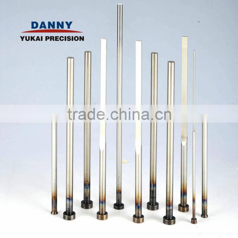 Rectangular Ejector Pins For Large Mold -High Speed Steel SKH51.Caulking / Blank Type_L Dimension Designation Type-