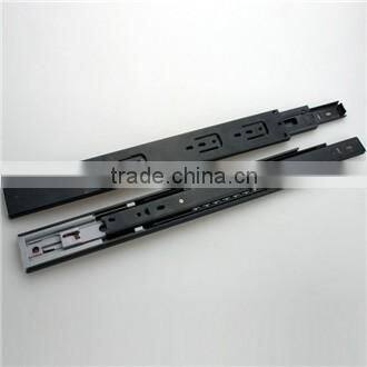 Jieyang 3-fold ball bearing soft closing drawer slide for furniture hardware