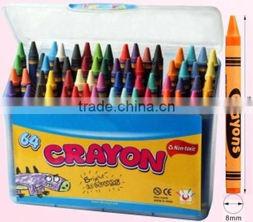 Non-toxic Bright Color Wax Crayon