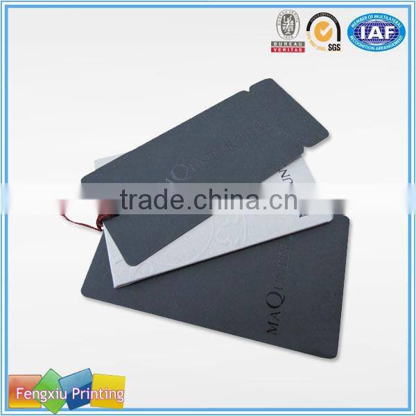 Professional Cheap Garment Paper Hangtag Label Design