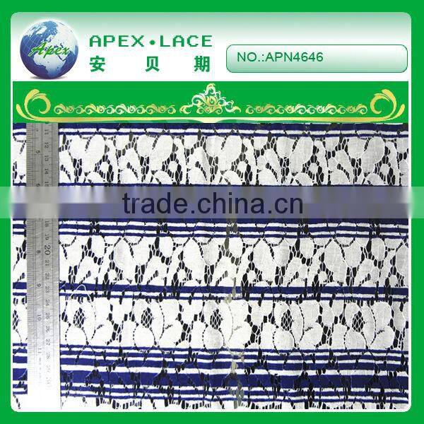 APN4646-wholesale lace fabric nylon fabric lace scotton lace high quality 2013