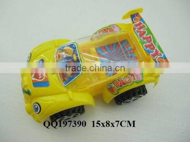 New plastic kids pull line toys car with light can put sugar,Pull line toy car