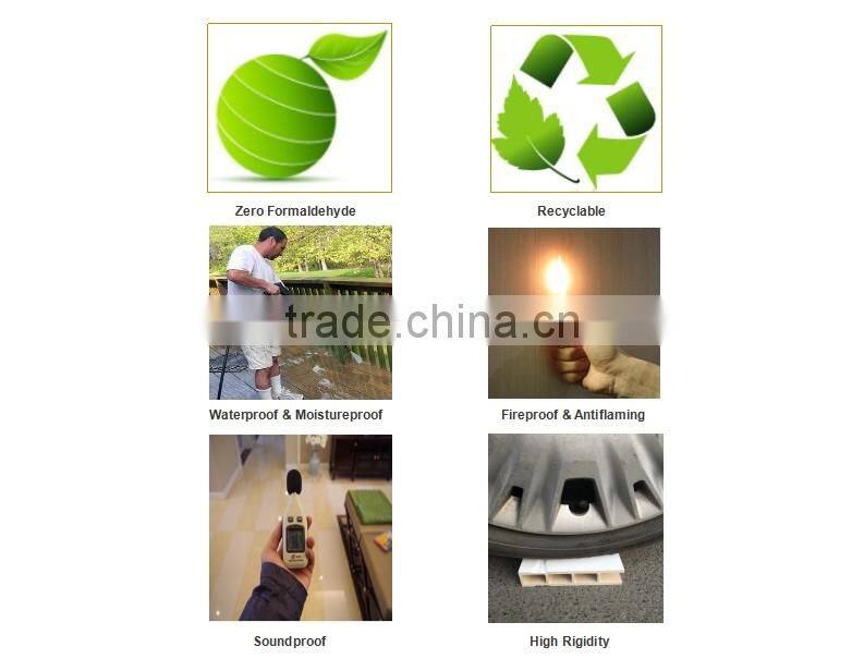 JFCG Brand Ecological WPC Material Outdoor Cladding wood plastic cladding