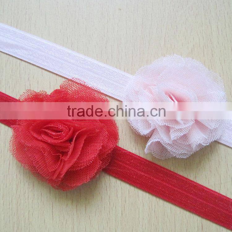 Wholesale gauze han edition beautiful l colour high elastic rubber bands bady band