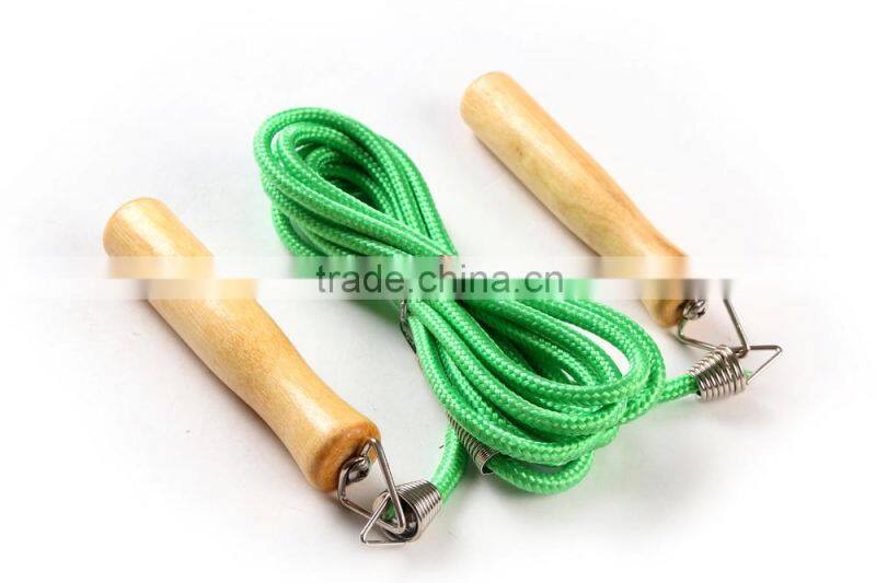 high quality crossfit wooden jump rope / skipping rope fitness