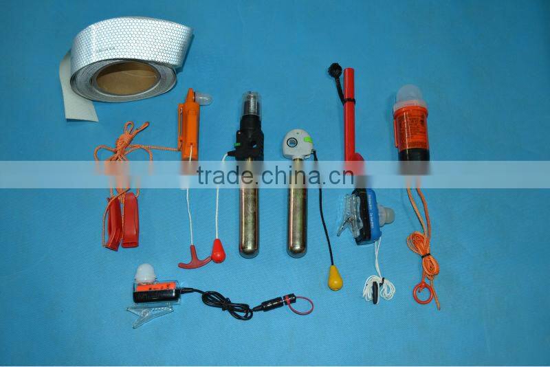 Inflatable life jacket accessories