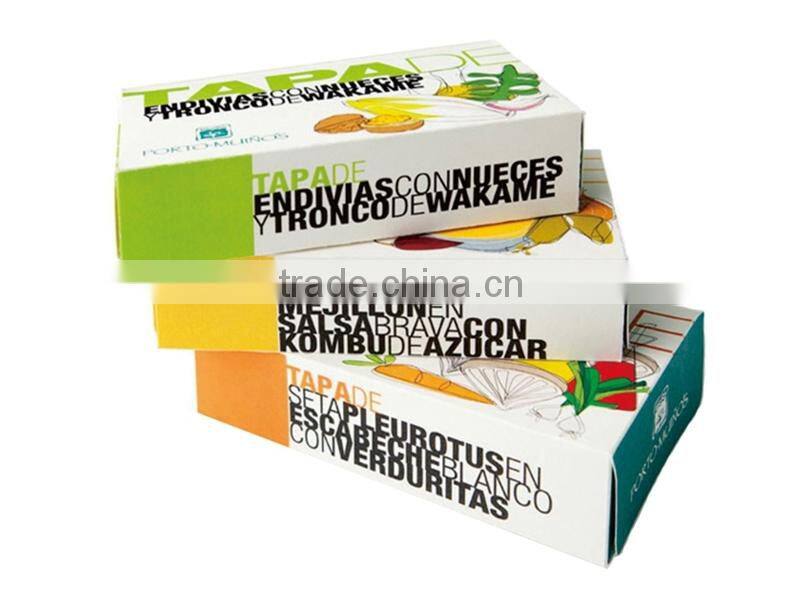 Offset printing clear plastic window packaging lip gloss box