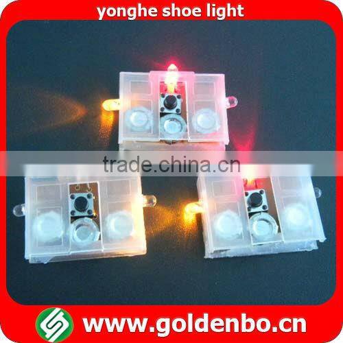 14 years LED flashing light child shoe decorations