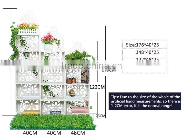 Combination style clearly flower patten bookcase furniture bedroom sets with prices