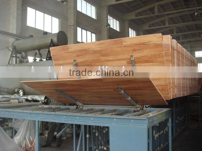 pvc waterproof laminate flooring price with ce