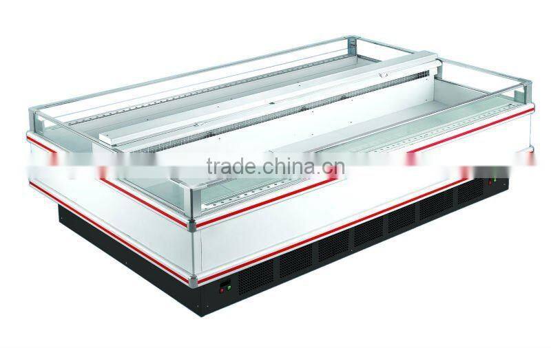 supermarket food display freezer equipment with remote compressor