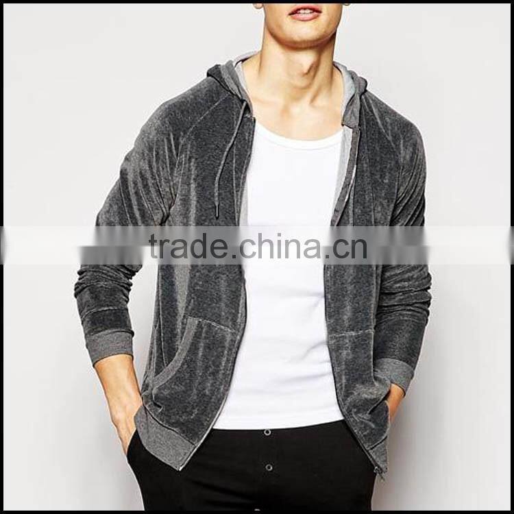 Custom Design Mens Velvet Sports Track Suit