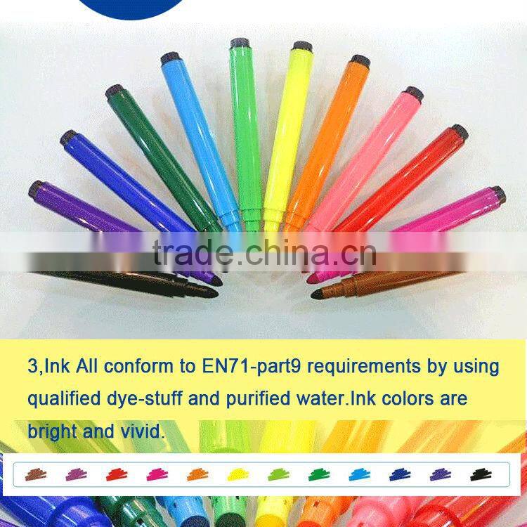 12pcs Water color marker pen set item # 825