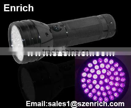 51 LED UV flashlight / LED UV torch light