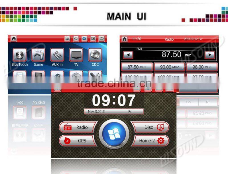 2din car universal dvd toyota dashboard with gps