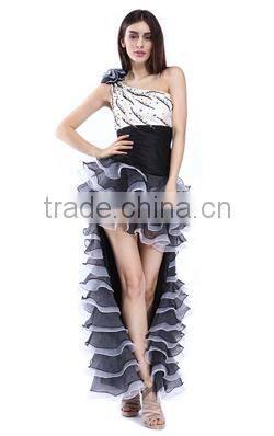 Gorgeous Sheath high neck Petite Formal Evening Gowns With Beading