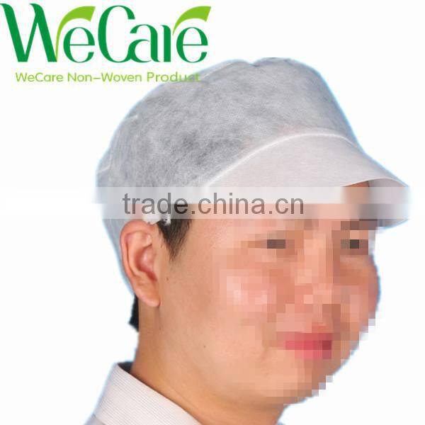Disposable Non Woven Woman work cap with the mesh