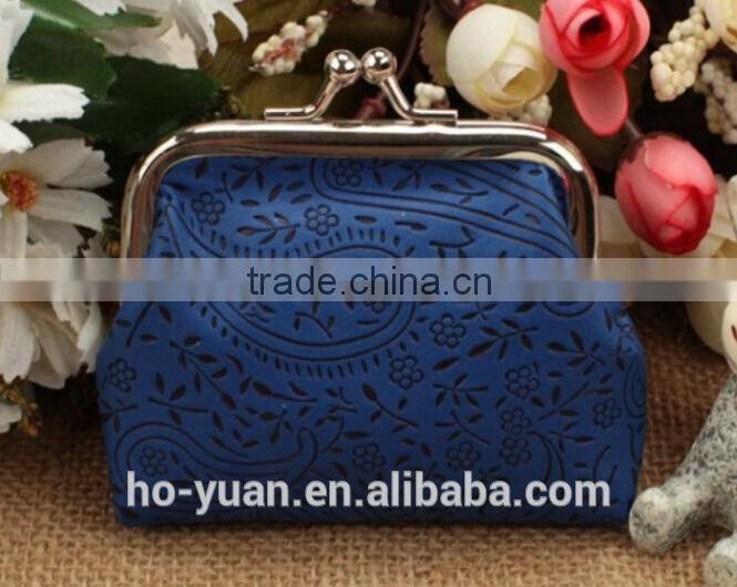 Colorful PU children coin bags/pouch/cover with zipper in fashion style