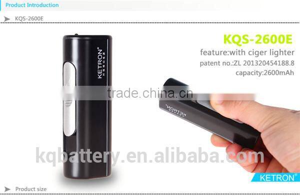 2600mah power bank !!!! dupont lighter