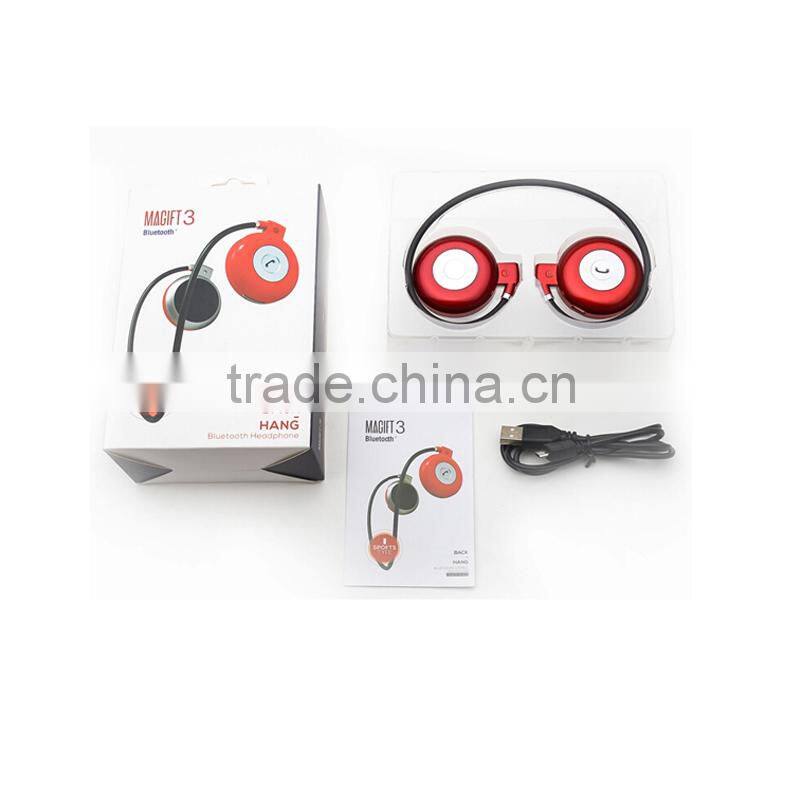 Sport Head-hang cell phone bluetooth headset