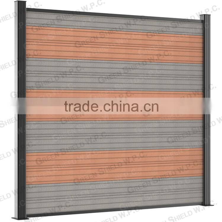 WPC Fence/Wood Plastic Fence/Enclosure Wall 1.8m/2.0m