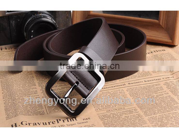 Fashion casual jeans unisex leather belt