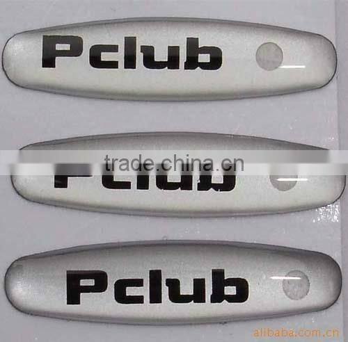adhesive crystal epoxy sticker