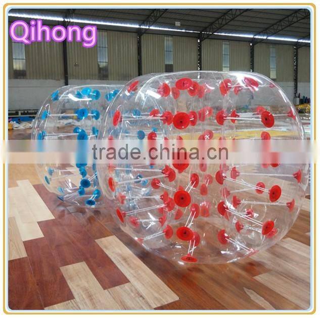 inflatable soccer bubble zorb ball, body zorbing ball