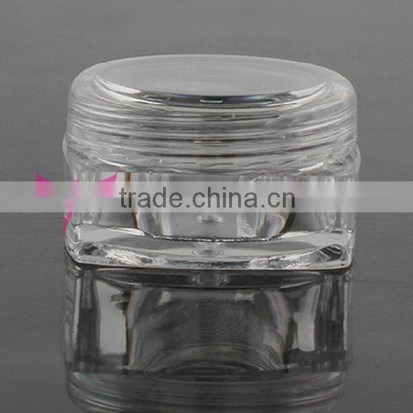 Hot mini nail art empty container suit for fill nail art decoration with 4g