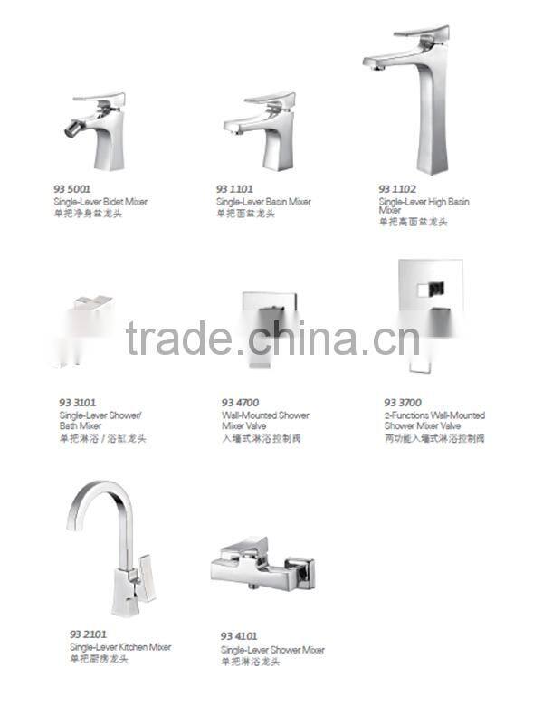Elegant Style High Chrome Plated Brass Faucet 93 1102