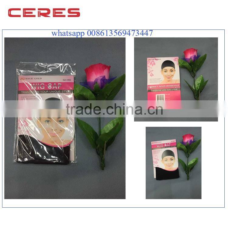 Factory Direct Sale Elastic Weaving Cap, Mesh Weaving Wig Cap For Making Wigs, Cheap Wig Caps In Stock