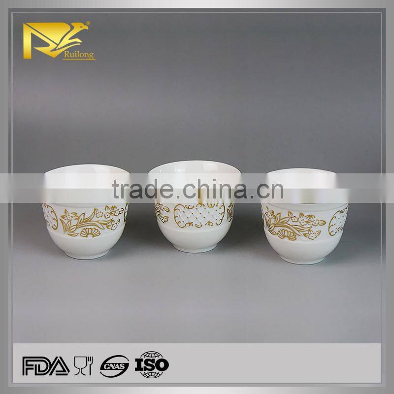 china wholesale mini kawa cup, ceramic coffee mug without handle