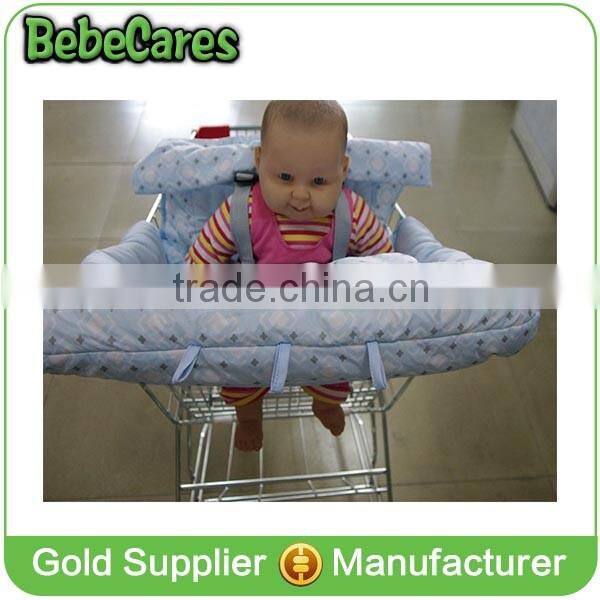 Factory 2-in-1 Cushy Cart Cover and Seat Positioner, Dots and Diamonds