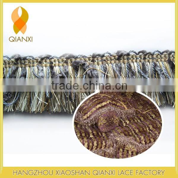 Cut Brush Fringe For Sofa Decor
