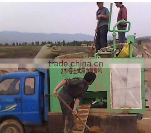 chinese slope hydroseeding and grass seeds planting machine price