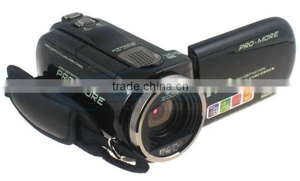 Hot-sell Digital Video Camera Camcorder HD DV 12MP 8X Zoom 2.7 TFT LCD Screen free shipping In Original Box