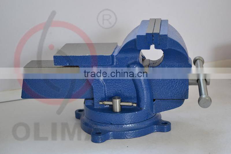 Manual Heavy Duty Type 6" Cast Bench Vise Swicel with Anvil
