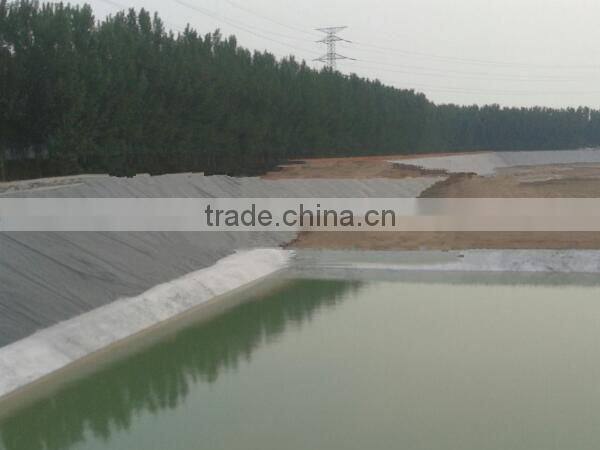 Geomembrane hdpe for pond liner , lake and dam with ISO Certificate
