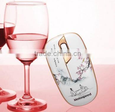 2013 hot sale usb rechargeable wireless optical mouse