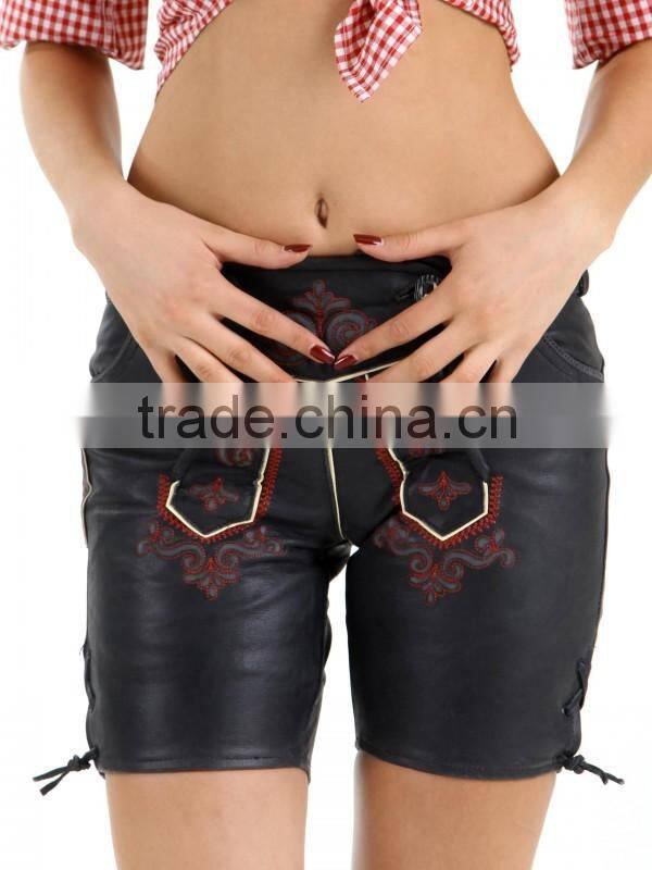 E shaoxing textile top quality fashion denim dress denim jacket leather sleeves sexy skinny denim shorts for women