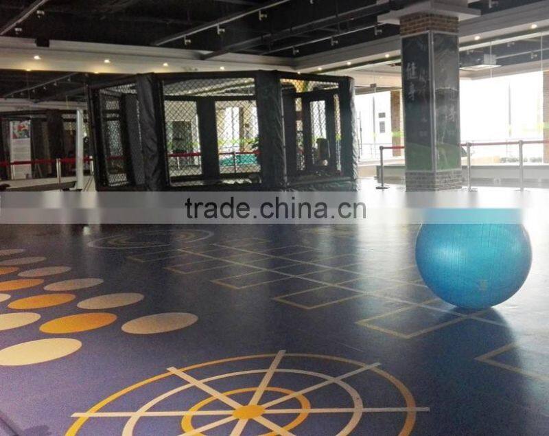 Non Toxic Interlocking Heavy Duty Custom Gym Floor Mat