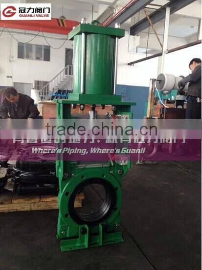 Chinese supplier of DI slurry knife gate valve