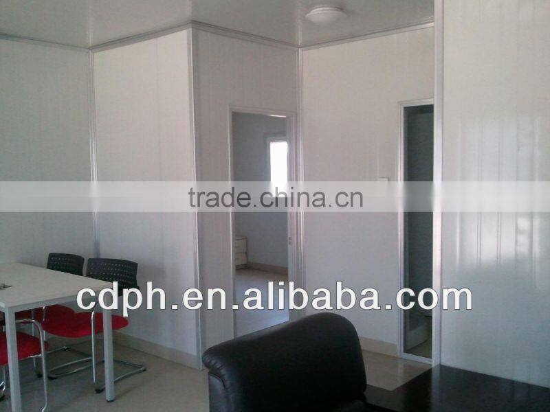 Prefabricated construction building with light steel structure from China supplier