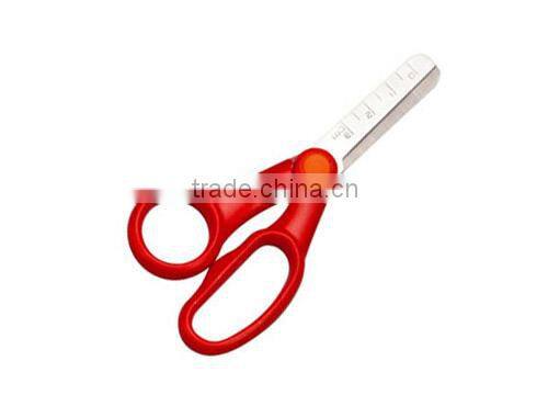 5-1/4'' red handle student scissors