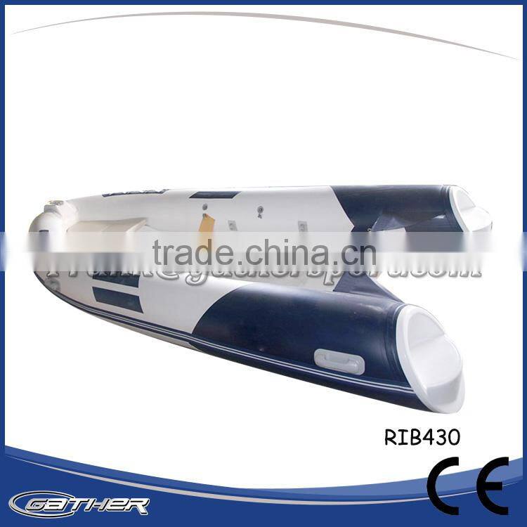 Gather New Style PVC Competitive Price inflatable boats dinghy rib